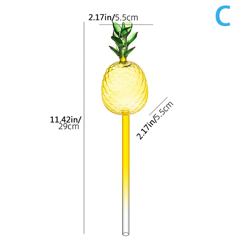Glass Plant Water Feeder Cartoon Automatic Self Watering Devices Auto Plants Drip Irrigation System Home Watering Tools