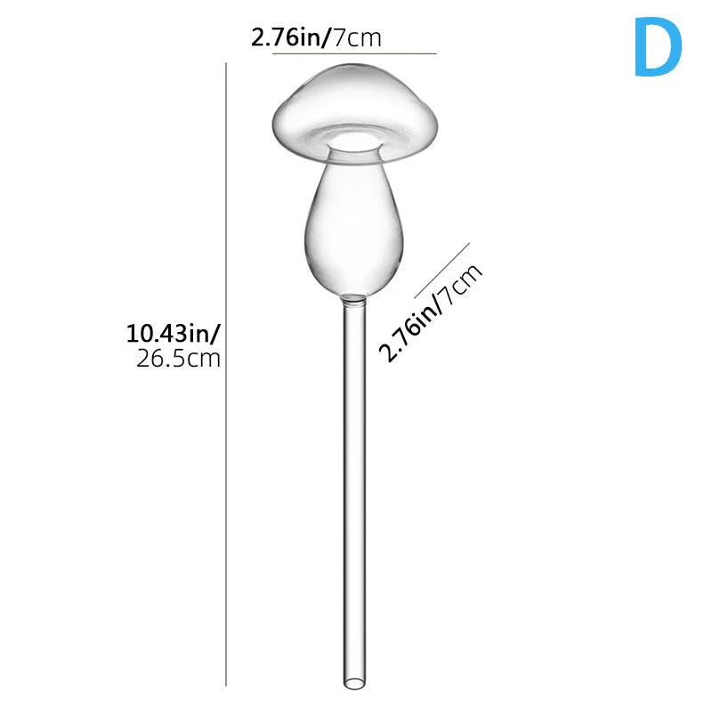 Glass Plant Water Feeder Cartoon Automatic Self Watering Devices Auto Plants Drip Irrigation System Home Watering Tools