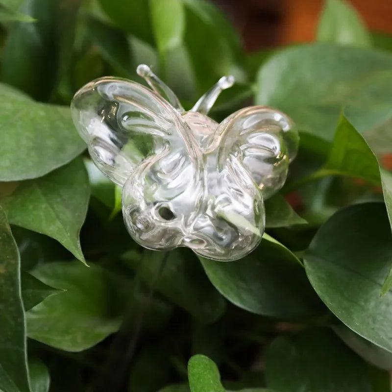 Automatic Plant Watering Device Animal Shape Self Watering Ball Clear Glass Aqua Bulbs Flowerpot Drip Irrigation Device